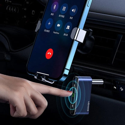 Receptor Bluetooth 5.0 para autos con micrófono manos libres y transmisión de música de alta calidad
